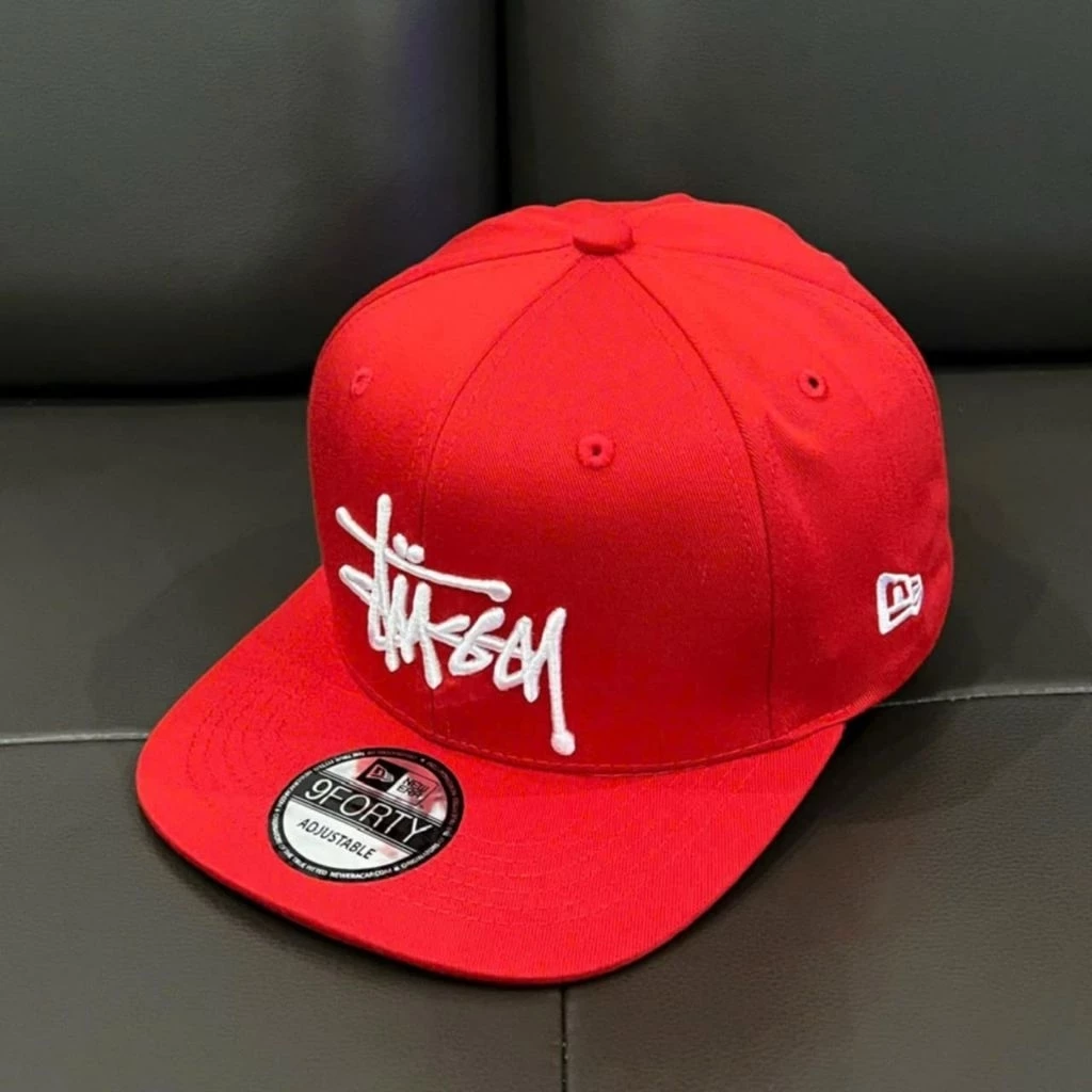 Mũ snapback nón hiphop mỏ ngang stussy thêu chữ thể thao