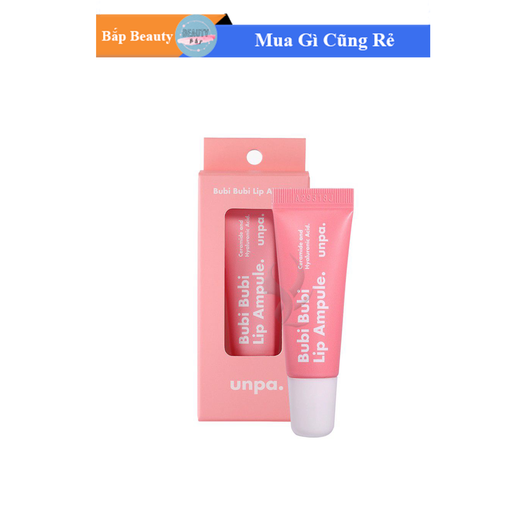 [Hcm]Son Dưỡng Môi Unpa Bubi Bubi Lip Ampoule (Tuýp 10G)