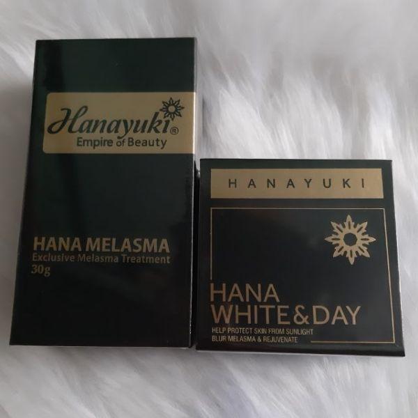 Hanayuki Date 2023 - Bộ Đôi Giảm Nám Dưỡng Trắng Da Hana Melasma Và Hana White Day Hanayuki