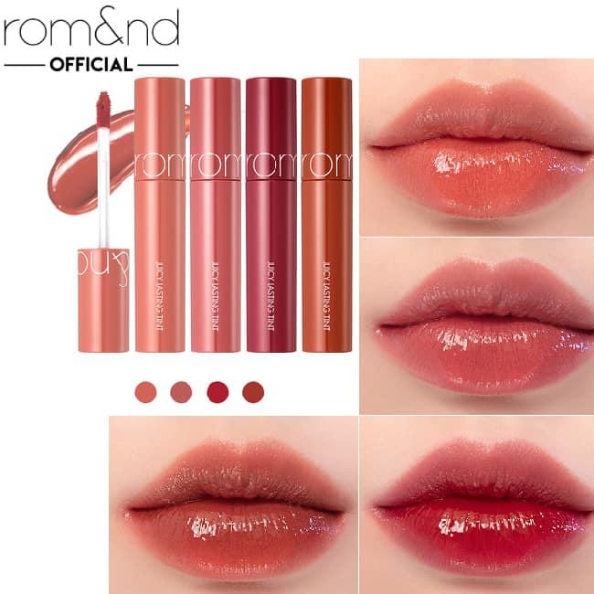 [HCM][Best Seller][4 Màu Mới 10-13] Son Tint Lì Romand Juicy Lasting Tint