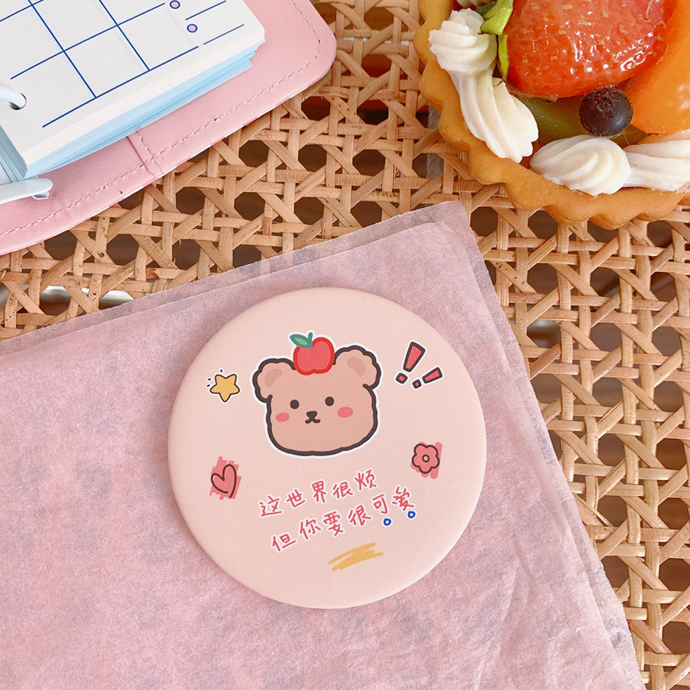 [HCM][Có sẵn] Gương mini bỏ túi hoạt hình dễ thương