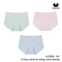 Set 3 quần lót nữ Wacoal ILC9315 nâng đỡ tối ưu an toàn và dịu êm cho da nhạy cảm