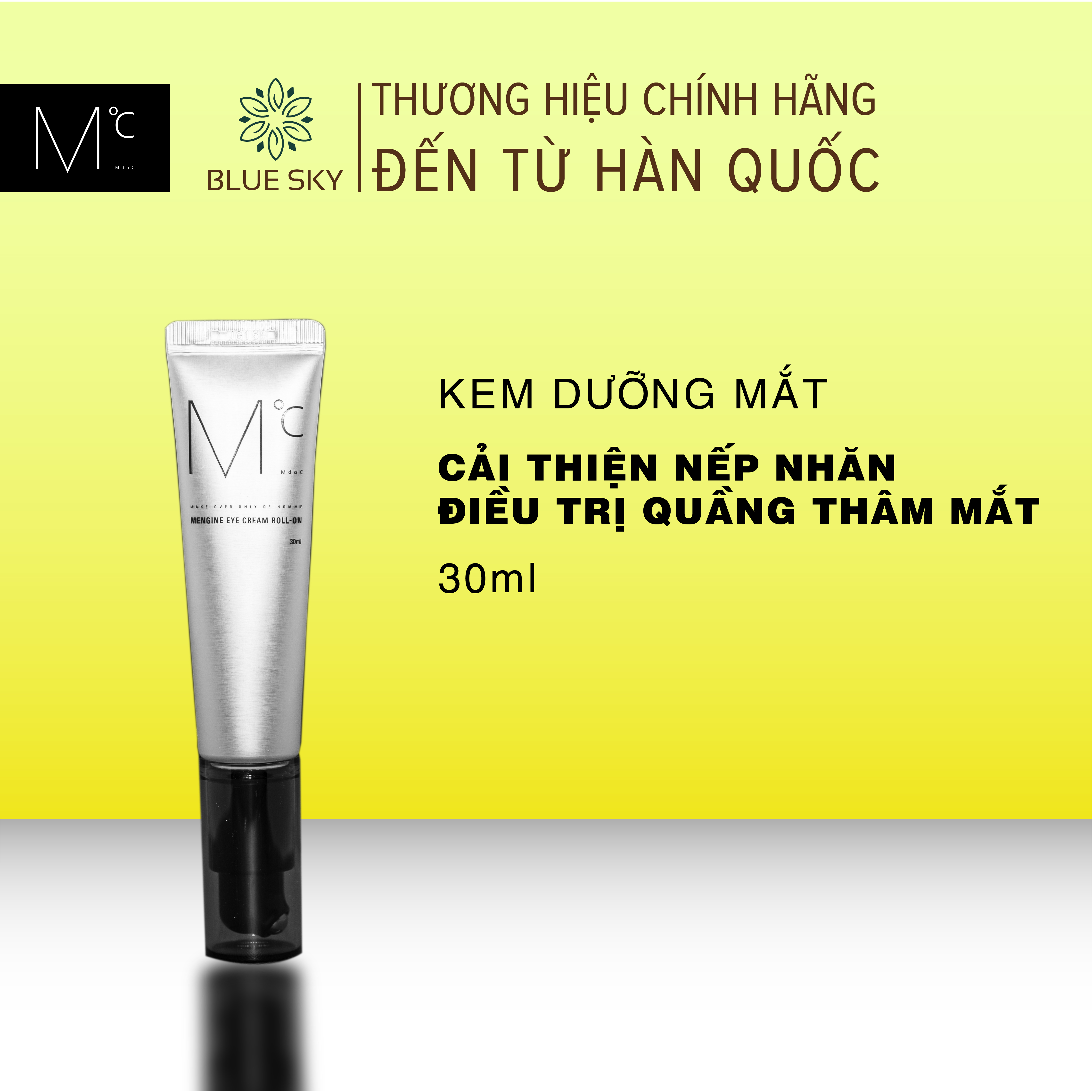 Kem Dưỡng Mắt Dạng Lăn Mdoc Mengine Eye Cream Roll - On 30 Ml