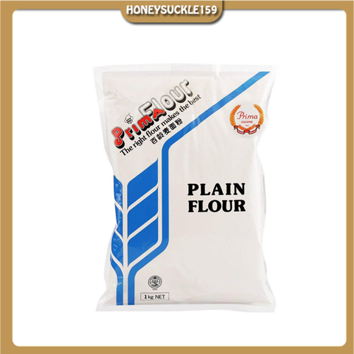 Bột Mì Đa Dụng Số 11 Plain Flour (All-Purpose Flour) Không Tẩy Trắng PRIMA (Túi 1kg) - Singapore