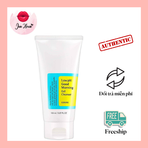 [TRỢ GIÁ 5K KHI FOLLOW SHOP + FREESHIP] Sữa rửa mặt Cosrx Low PH Good Morning Gel Cleanser 150ml