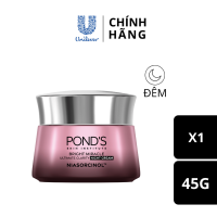 Kem sáng da đa tầng ban đêm Ponds Bright Miracle mờ thâm sạm với 50X Niasorcinol 45G