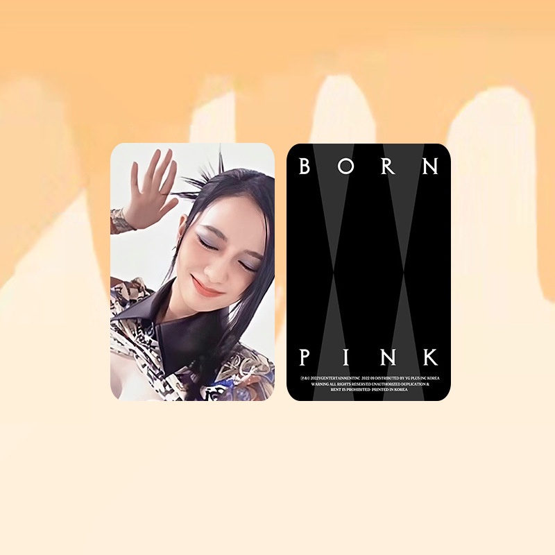 [ PHOTOCARD ] Thẻ Card Bo Góc Thành Viên BLACKPINK - Chủ Đề BORN PINK 2 - Cán Sần Xịn [FANMADE]