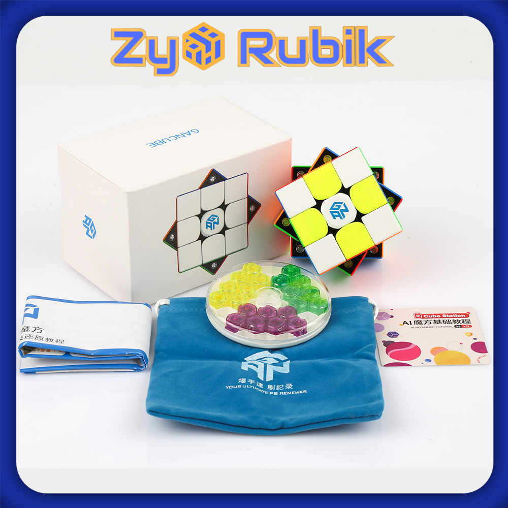 Rubik 3x3 GAN 356 M / GAN 356 M Phiên bản STANDARD- Siêu phẩm mới ƞhất từ hãng Gan - ZyO Rubik