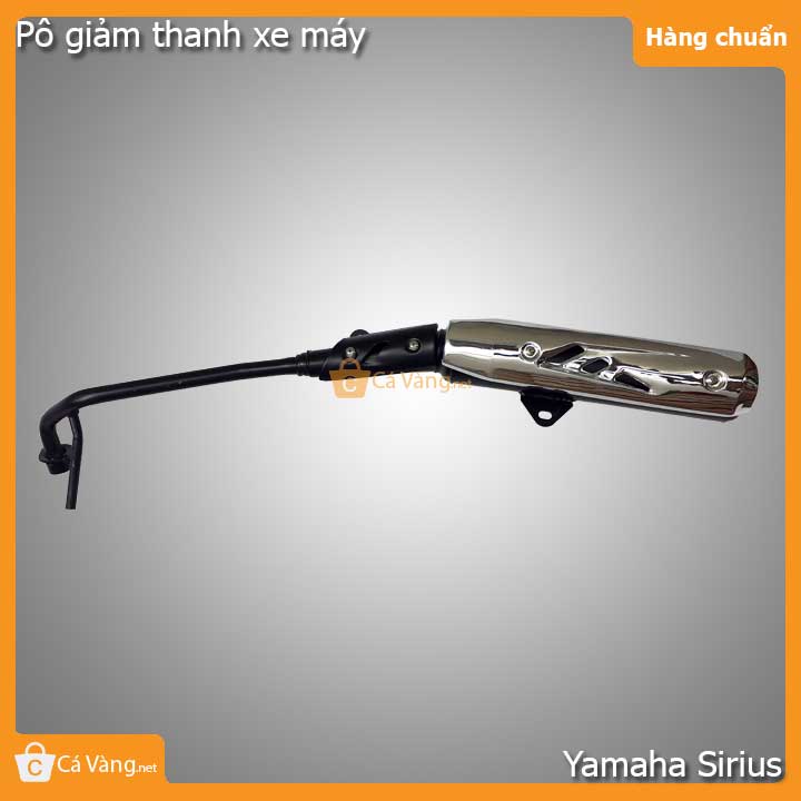 Pô xe máy Pô giảm thanh xe máy Yamaha Sirius có ống hơi