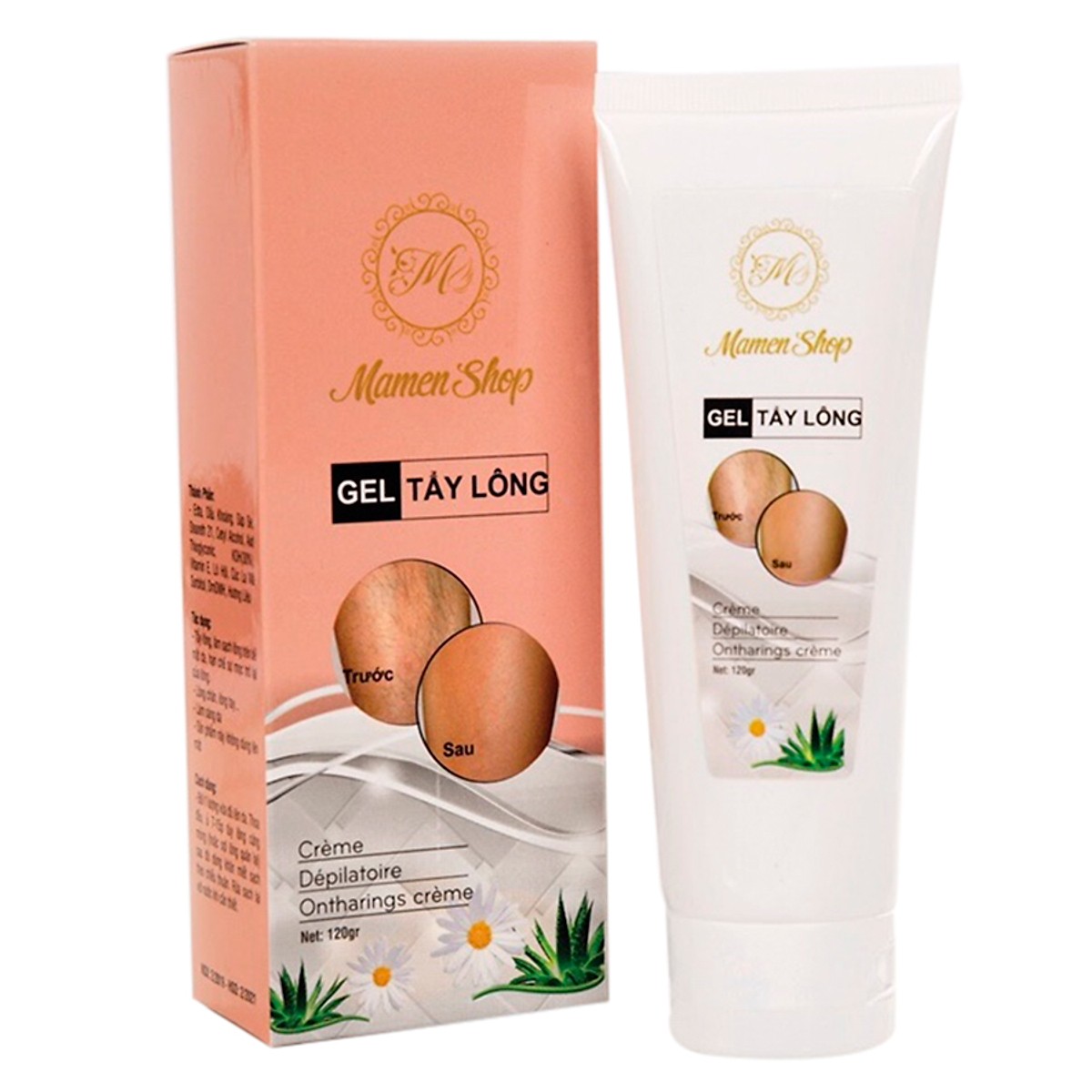 Kem Tẩy Lông Vĩnh Viễn Mamen Shop 120ml – Triệt Lông Vĩnh Viễn