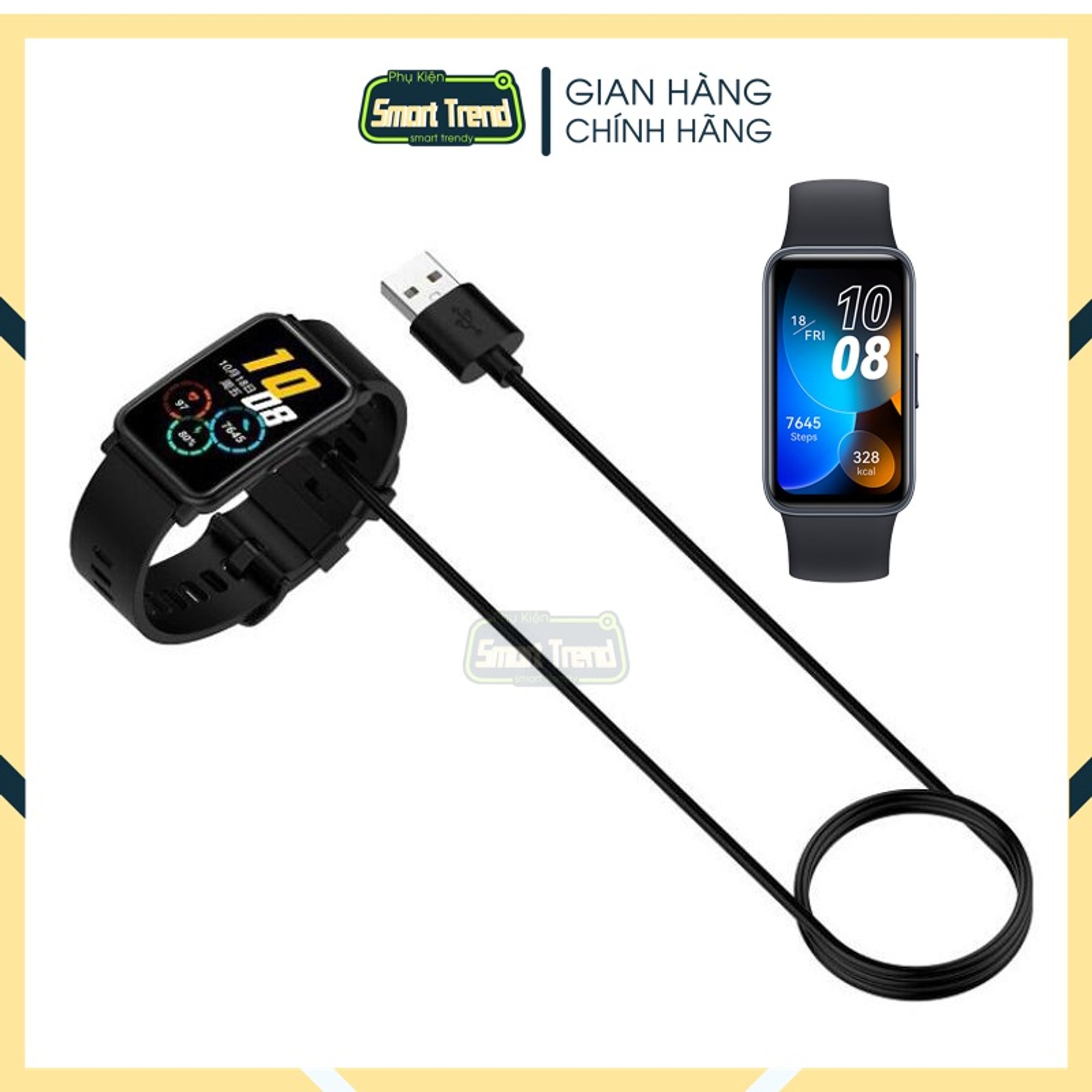 Dây Cáp Sạc USB Đồng Hồ Thông Minh Huawei Band 8 Nam Châm Thay Thế