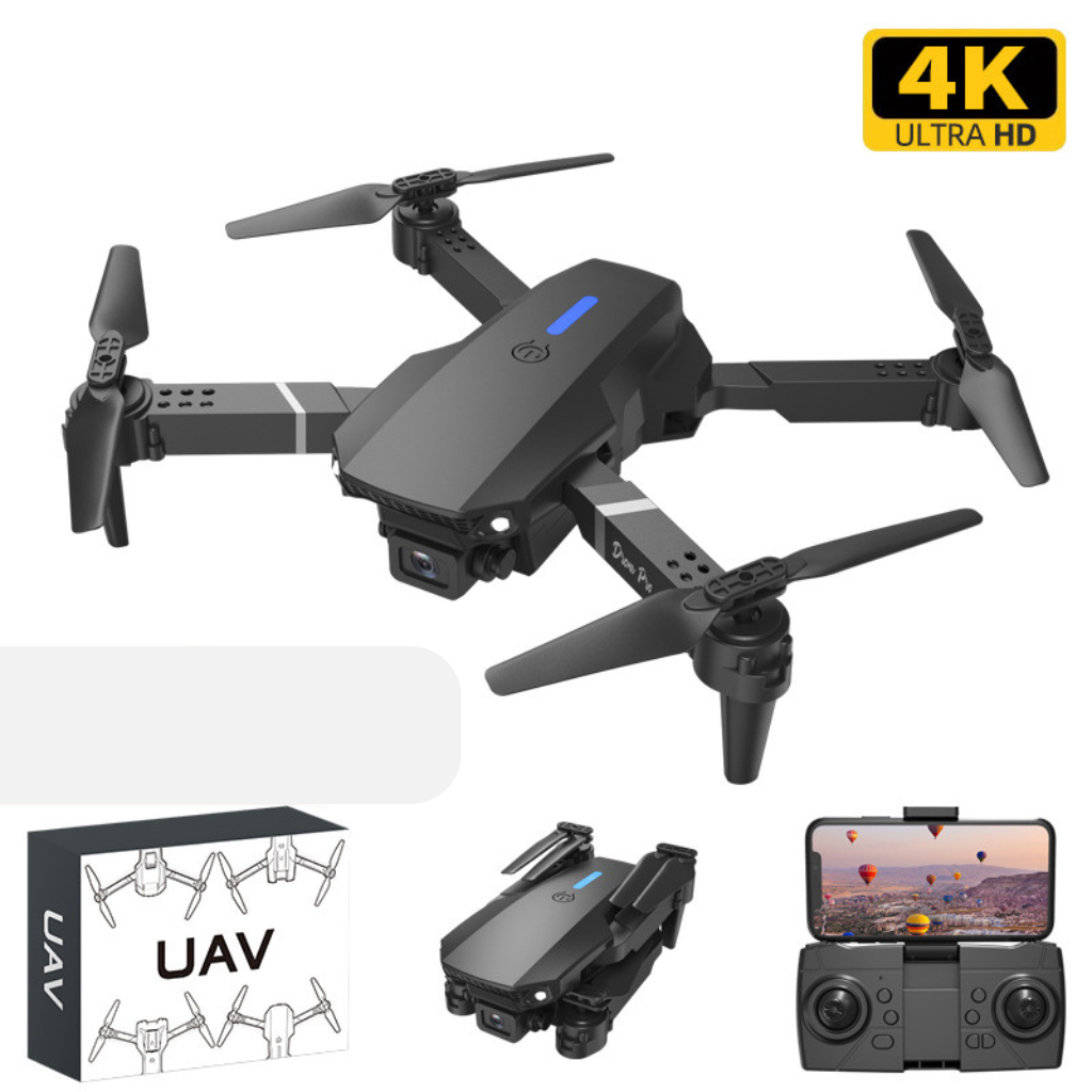 Click Vào Mua Store LazMall Chính Hãng Máy Bay Điểu Khiển Từ Xa 4 Cánh Flycam E88 Pro  Fly cam giá r