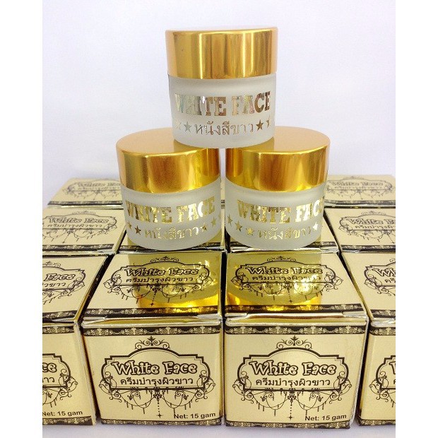 [HCM]Kem Siêu Dưỡng Trắng Da Mặt White Face Thái Lan – DC