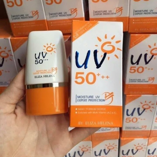 Kem chống nắng Eliza Helena UV50+++ Thái Lan 30g giúp chống nắng hiệu quả dưỡng ẩm cho da