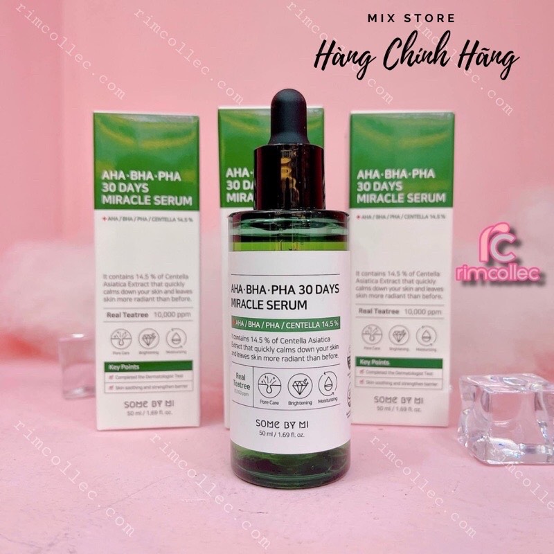 Tinh Chất Cho Da Mụn Some By Me Aha - Bha - Pha 30 Days Miracle Serum