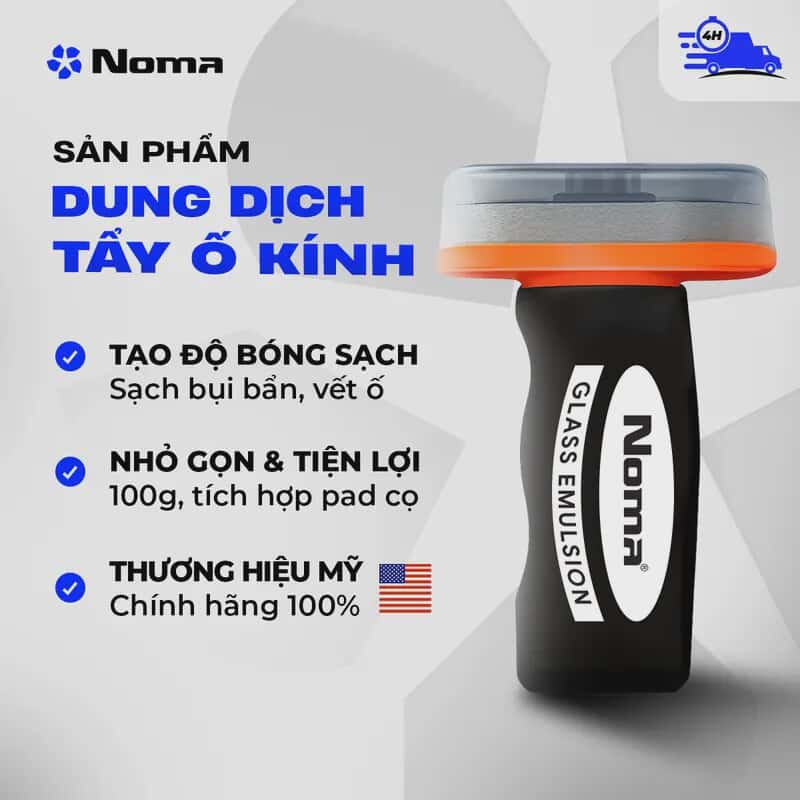 NOMA 911- Dung dịch tẩy ố kính