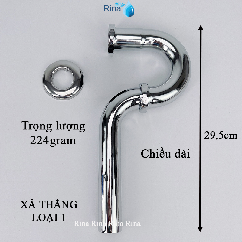 CAO CẤP-CHẤT LƯỢNG CAO Xả Lavabo Xả Cong Inox Cao Cấp Xả lavabo inox lò xo  Xả Inox Chữ P Xả Thẳng I