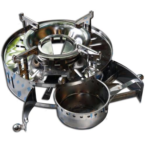 Bếp cồn Ánh sáng Có Cửa tiếp Cồn Hàng inox cao cấp