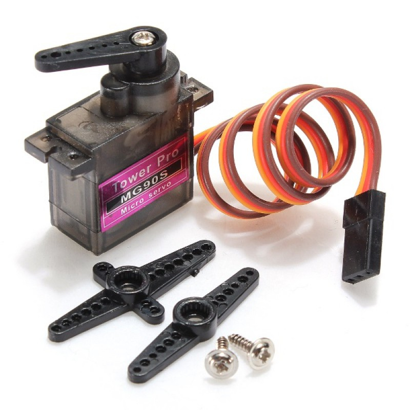 Động Cơ RC Servo MG90S 360° - Nhông Full Kim Loại # linh kiện điện tử