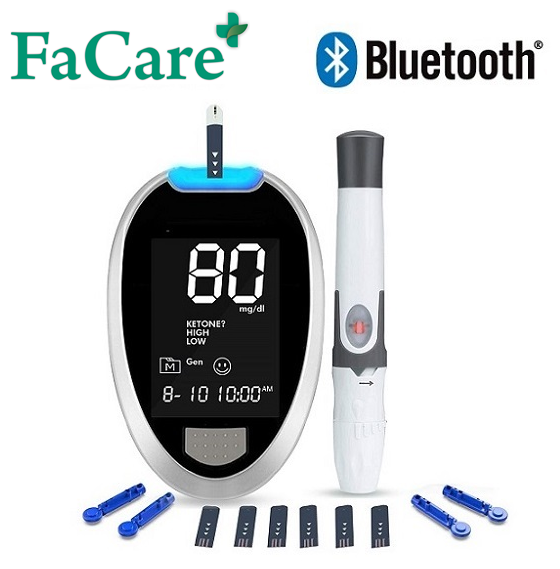 Máy Đo Đường Huyết Chính Hãng Facare Fc - G168 (Td 4277) Tích Hợp Bluetooth