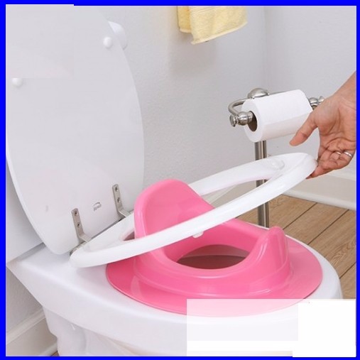 Bệ thu nhỏ bồn cầu - Miếng lót thu nhỏ bồn cầu cho bé tập đi vệ sinh an toàn - Nắp thu nhỏ bồn cầu cho bé - Bệ ngồi toilet bệ ngồi bồn cầu