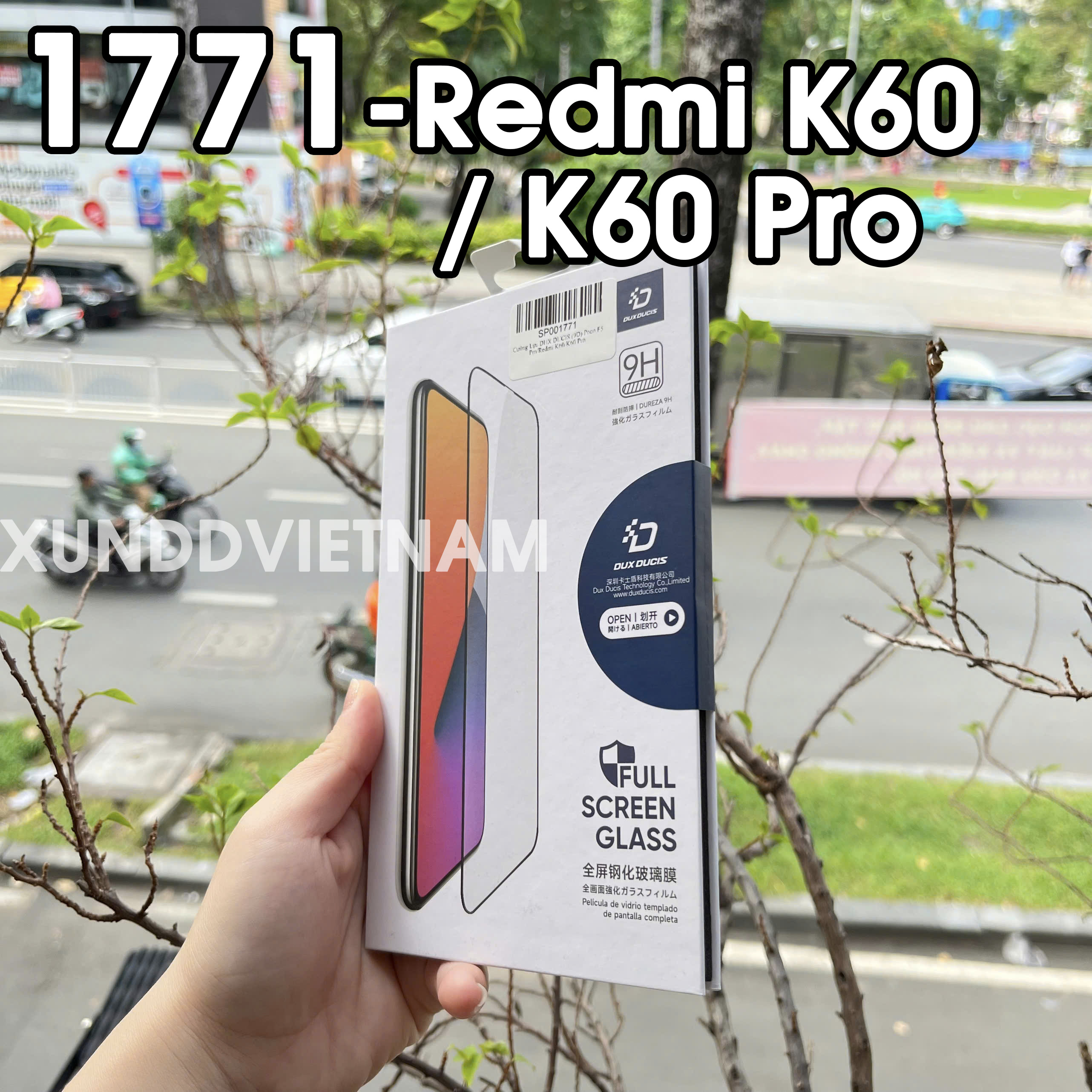 [Hỏa Tốc HCM] Cường lực 9D DUX DUCIS Full màn hình Redmi Note 12 Turbo/ POCO F5/ K60/ K60 Pro/ POCO 