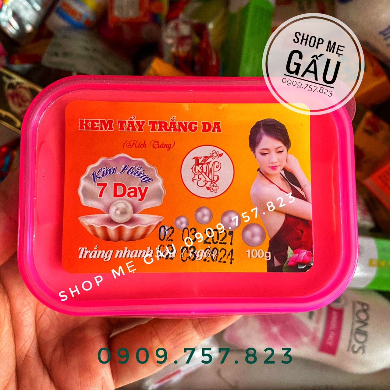 Kem Trắng Da 7Day 100G