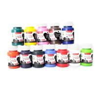 Bộ 12 Màu Acrylic Chuyên Nghiệp STACOM - Với Dung Tích 20ml/60ml/120ml - AC1220B/AC1060A/AC1120 - Có Lọ Lẻ - Có thể vẽ lên giấy vải sắt đá..
