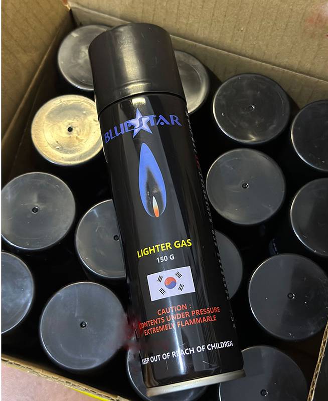 Bình Bơm Gas Hộp Quẹt – Bật Lửa BlueStar 150g [5 Đầu Bơm] - Dễ Dùng An Toàn Tiết Kiệm