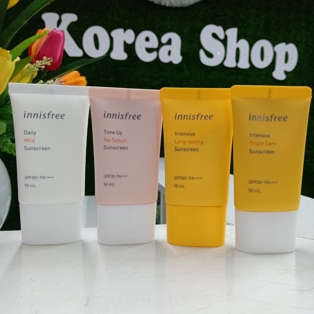 Kem Chống Nắng Innisfree Vợt Sale 1+1 (Có Bill Kèm )
