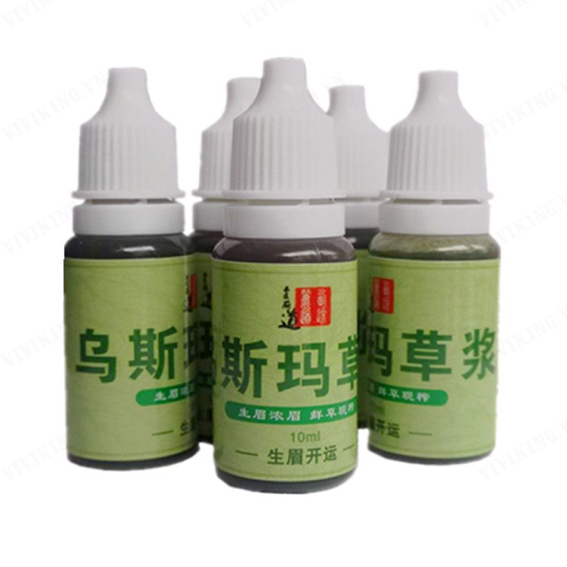 viviking 【Eyebrow and Eyelash Growth】Xinjiang Pure Usma Grass Juice Hair Growth Essence
