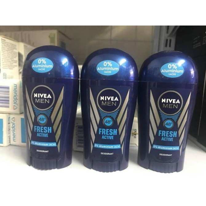 Lăn Nách Sáp Khô Nivea Men Fresh Active- Hàng xách tay Đức