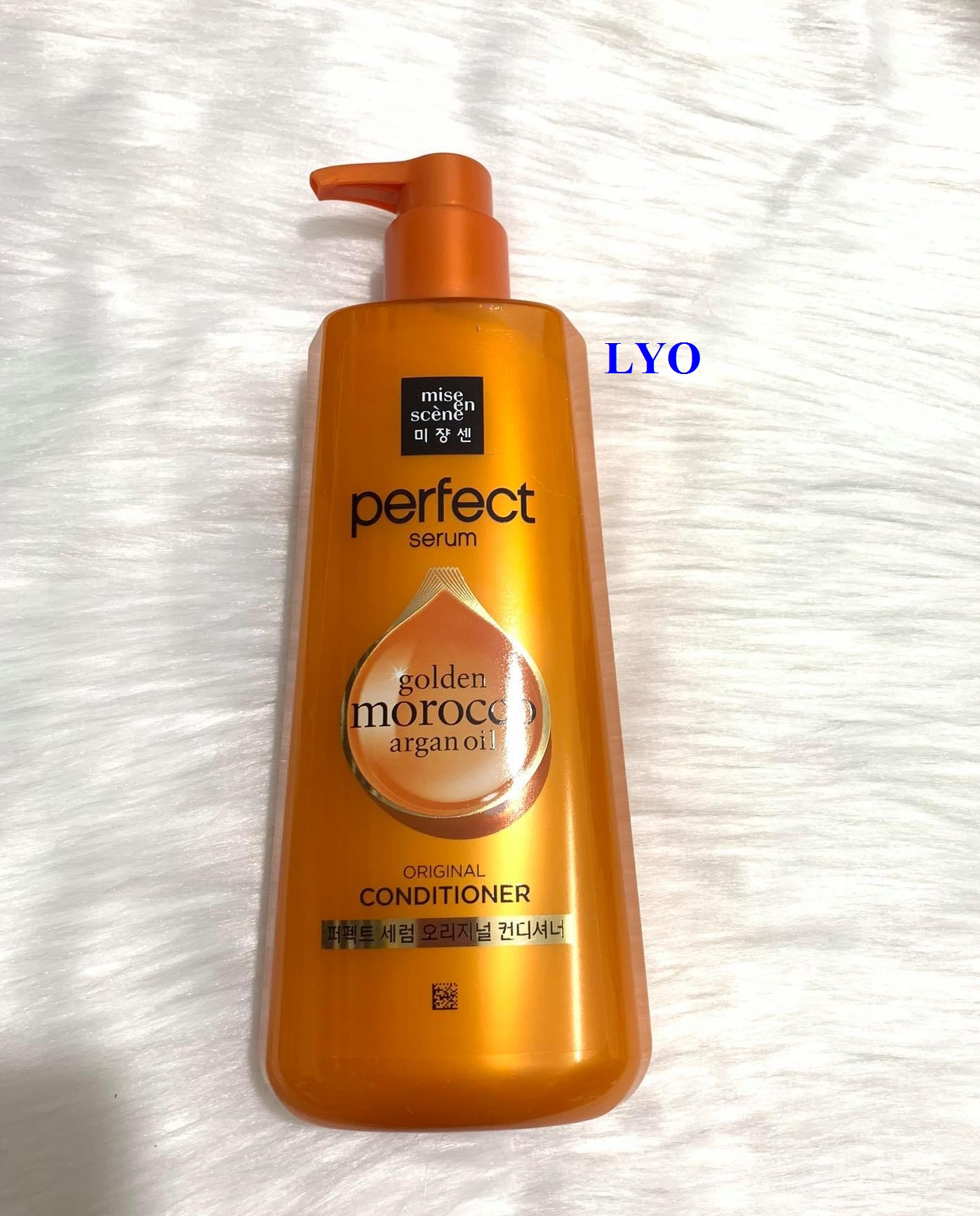 Dầu Xã Mise En Scene Perfect Serum Original - Conditioner 680 Ml Màu Vàng