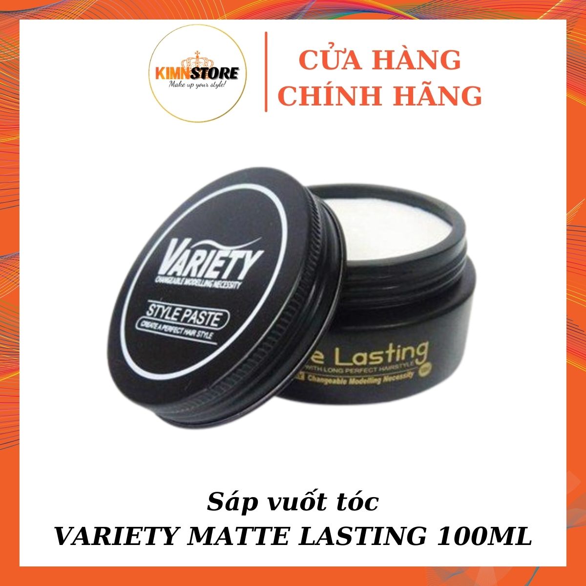 Sáp vuốt tóc Variety Matte Lasting 100ml - Sáp vuốt tóc nam giá rẻ