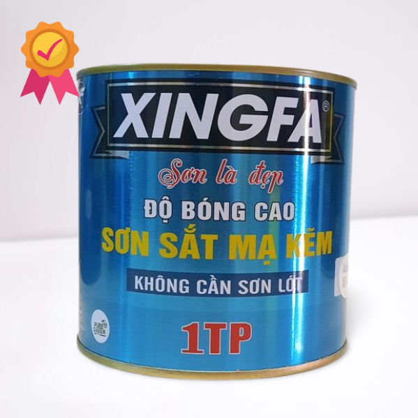 [Freeship + giao nhanh]Sơn sắt mạ kẽm 1 thành phần lon 900g-XINGFA Sơn kim loại 1 thành phần XINGFA 