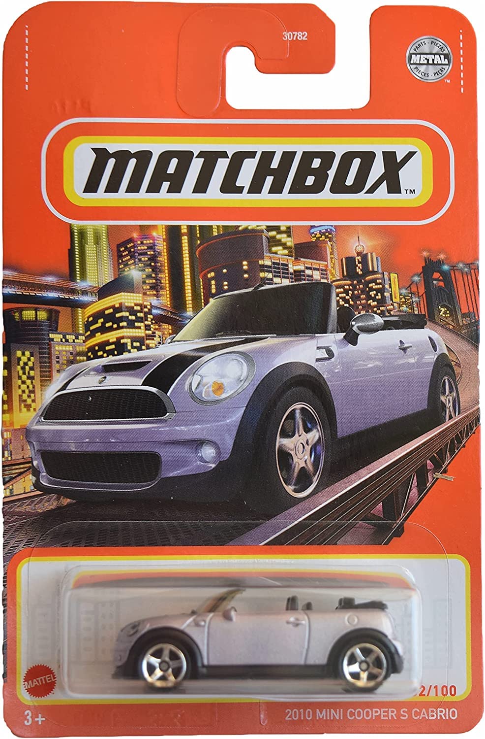 Xe mô hình Matchbox - 2010 Mini Cooper S Cabrio