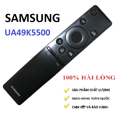 Điều khiển tivi samsung Smart  Remote Tivi Samsung 49 inch UA49K5500 hàng tốt  tặng kèm pin