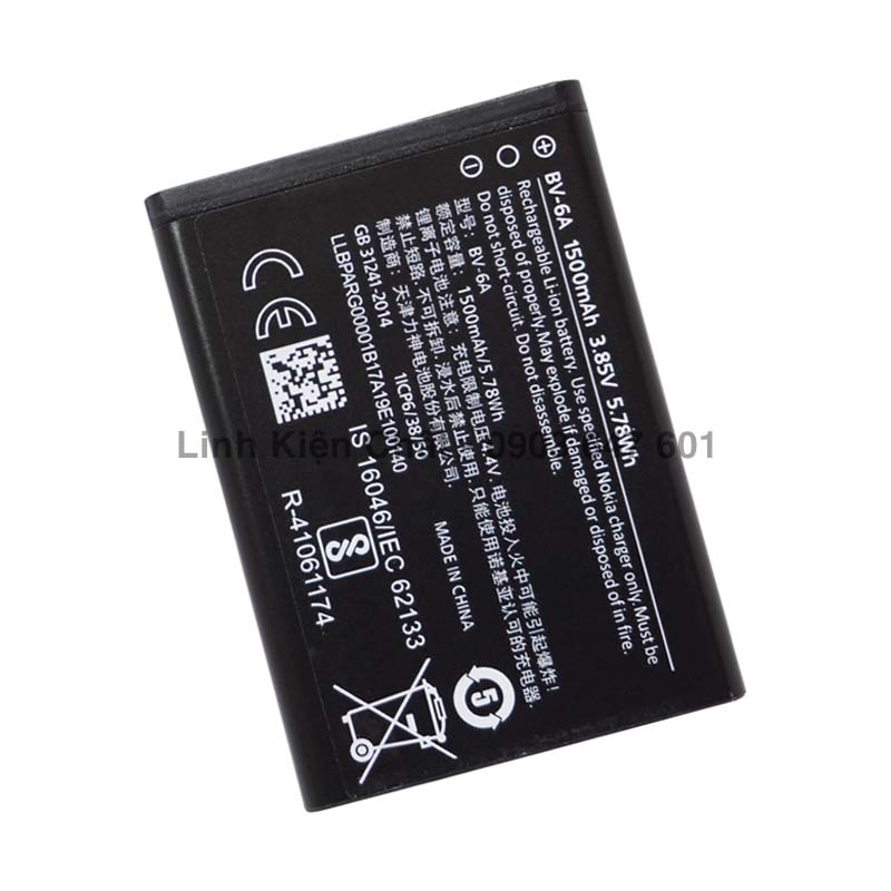 Pin cho Nokia 2720 4G Flip (TA-1170 TA-1168) 1500mAh Zin - Hàng nhập Khẩu