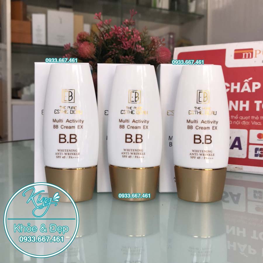 [Hcm](Set 3 Hộp) Kem Trang Điểm Multi Activity Bb Cream Ex The Pure Esthe Beau