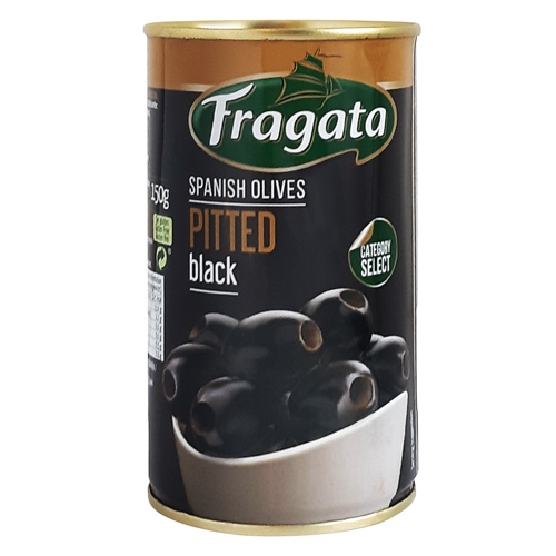 Date 02/27  Oliu đen tách hạt Fragata Tây Ban Nha 350g