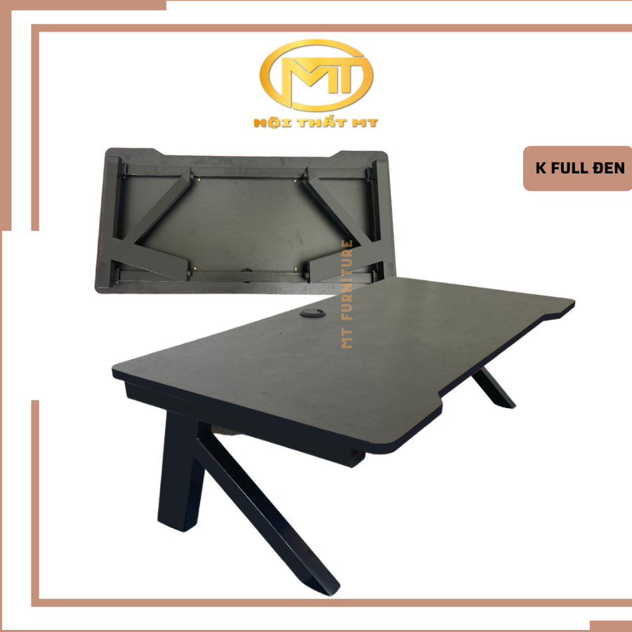 Bàn ngồi bệt BBG-K chân chữ U K Z gaming gấp gọn thiết kế hầm hố hiện đại. Khung sắt chắc chắn dùng 