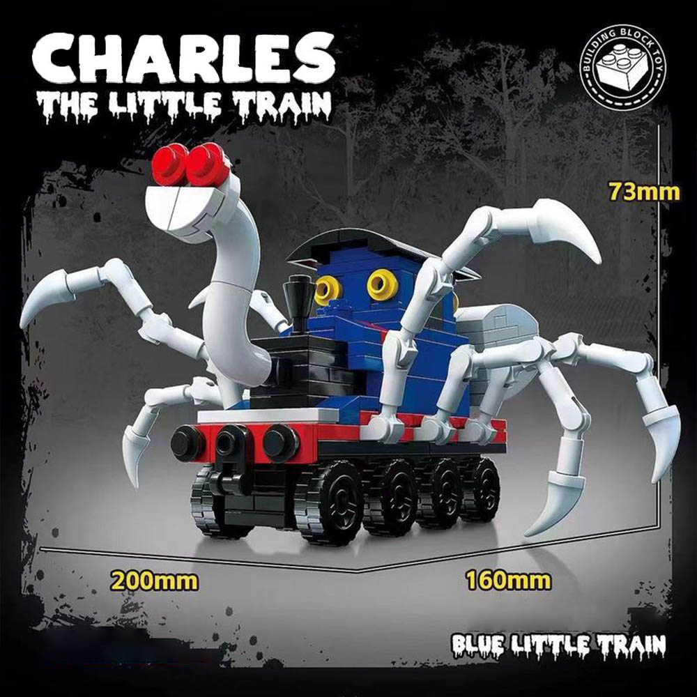 Charles Train Thomas Kinh Dị Địa Ngục Nhện Da Vàng Xe Lửa Đồ Chơi Bé Trai Quà Tặng Sinh Nhật