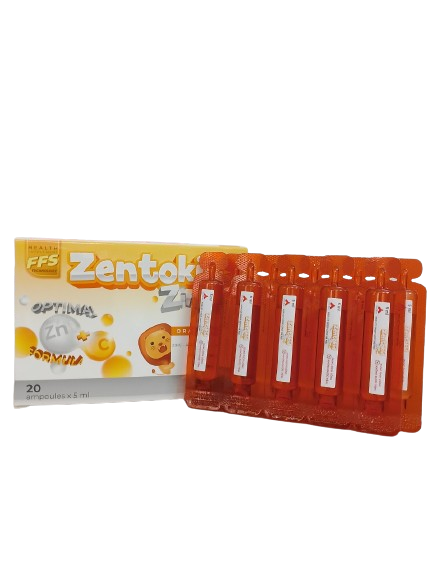 Zentokid ZinC - ống uống bổ sung kẽm và vitamin C  tăng cường sức đề kháng hỗ trợ miễn dịch khỏe mạn