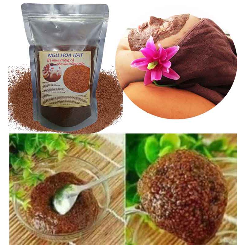 1KG Ngũ Hoa Hạt - Trị mụn trắng da (Hạt to loại 1)