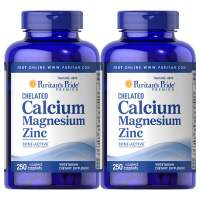 Viên Uống Calcium Magnesium Zinc Puritans Pride 100 - 250 viên