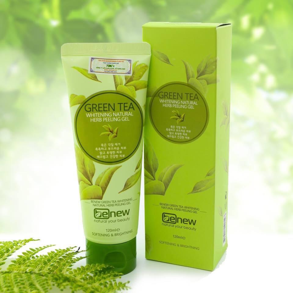 [Hcm]Tẩy Tế Bào Chết Trà Xanh Hàn Quốc Benew Green Tea Peeling Gel