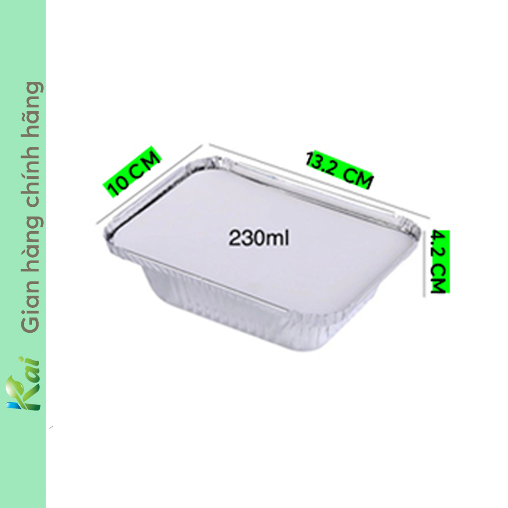 SET 125 HỘP NHÔM KHAY GIẤY BẠC đựng thực phẩm dùng 1 lần CÓ NẮP đầy đủ kích cỡ GIÁ SỈ