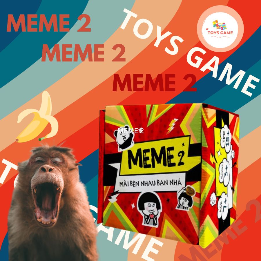 Bộ bài Meme VER 2 100- 200 lá chơi vui quên lối về boardgame meme hài hước chơi nhóm cùng bạn bè