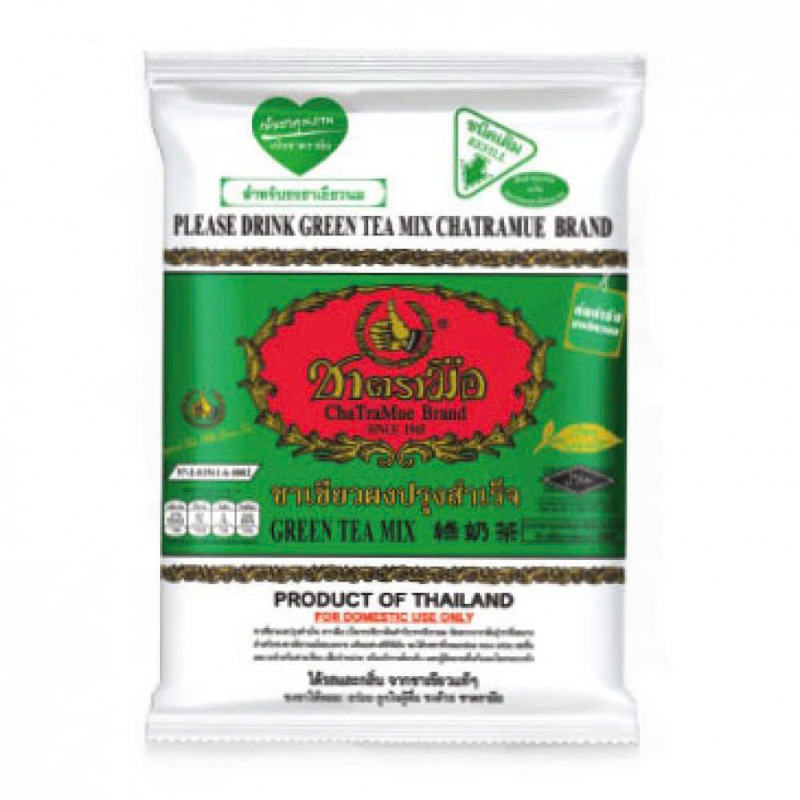 Trà Thái Đỏ Trà Thái Xanh Thái Lan Làm Trà Sữa Thơm Ngon Chatramue Brand Thai Green Tea and Red Tea Mix 400g - Authentic Thai Flavor Drink