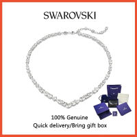 ♈ Swarovski ♈ Vòng cổ thời trang nữ Dây chuyền Mesmera bằng bạc nguyên chất S9825 cắt hỗn hợp kim cương trắng Quà tặng Valentine Quà sinh nhật